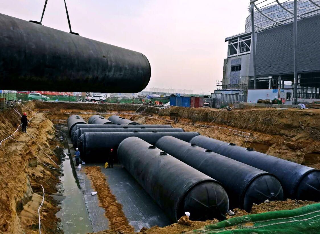 雨水收集地埋蓄水池能承重多少，不能放置到道路下方嗎？